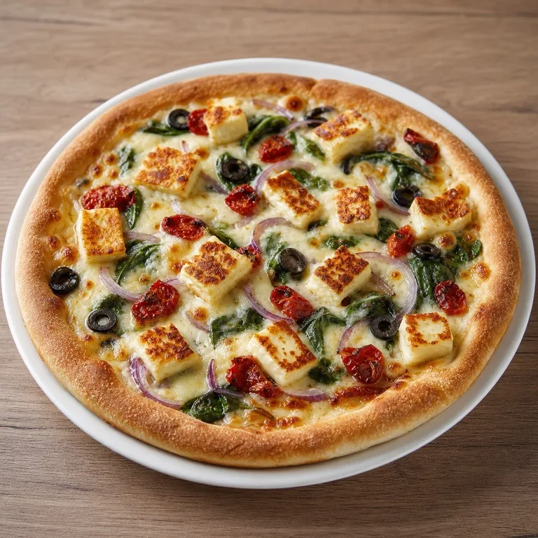 Halloumi Mil Screen Pizza