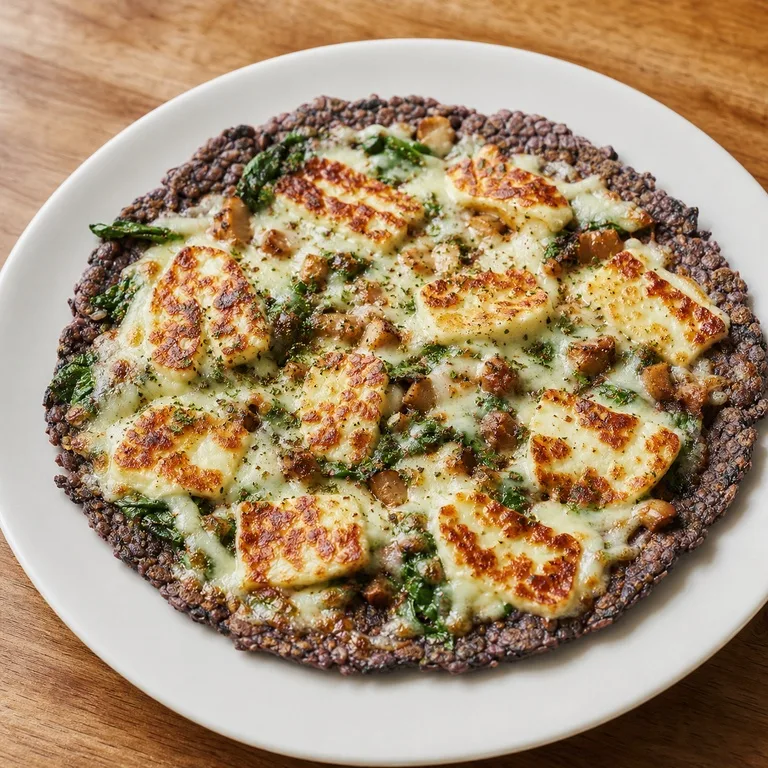 Halloumi Heungmi Screen Pizza
