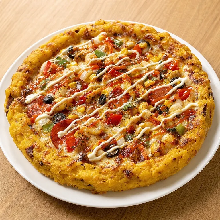 Hat Mexicano Goguma Crust Pizza