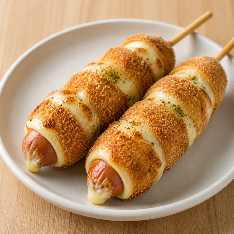 소시지치즈롤핫도그