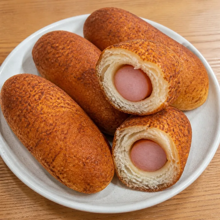 쫄깃한핫도그빵