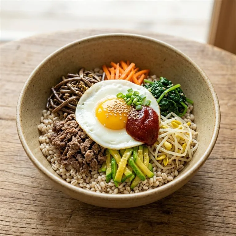 Gosari Bori Bibimbap