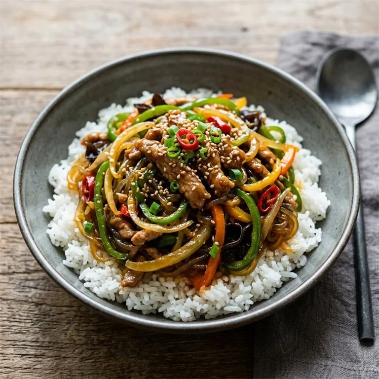Gochu Japchae Deopbap