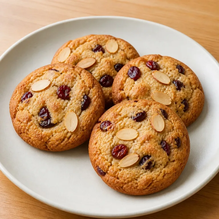 bánh quy Cranberry Hạnh Nhân