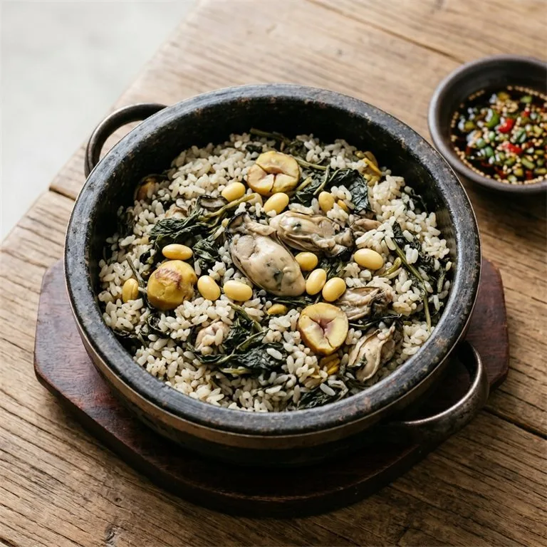 Nasi dengan Sayuran Gondeure