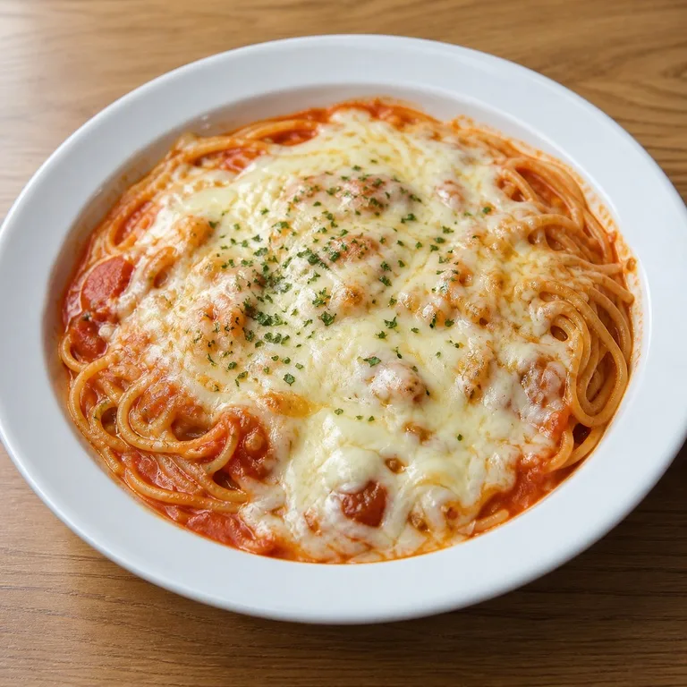 토마토치즈파스타스파게티