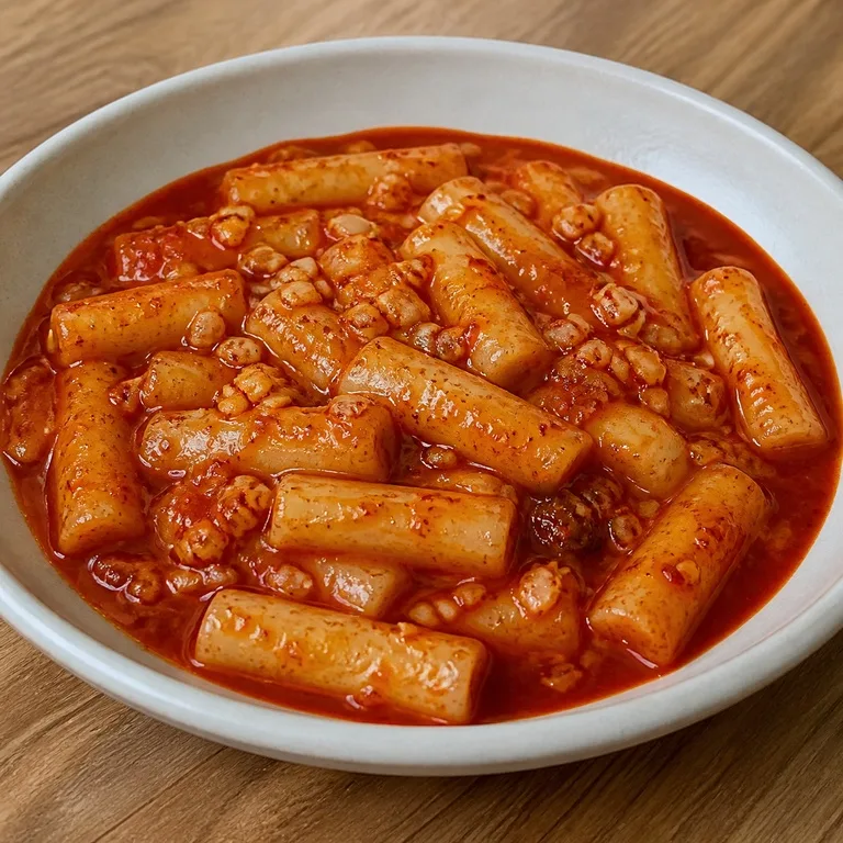 마늘떡볶이