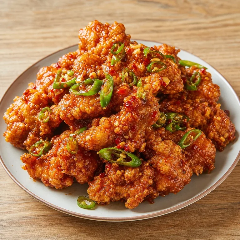 땡초불꽃치킨닭튀김