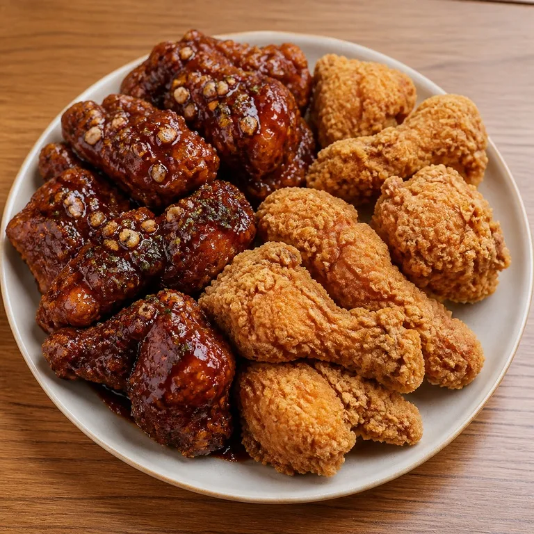 블랙시크릿콤보치킨닭튀김