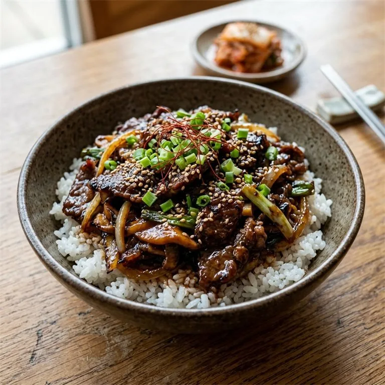 Nasi Mangkuk Bulgogi ala Gwangneung