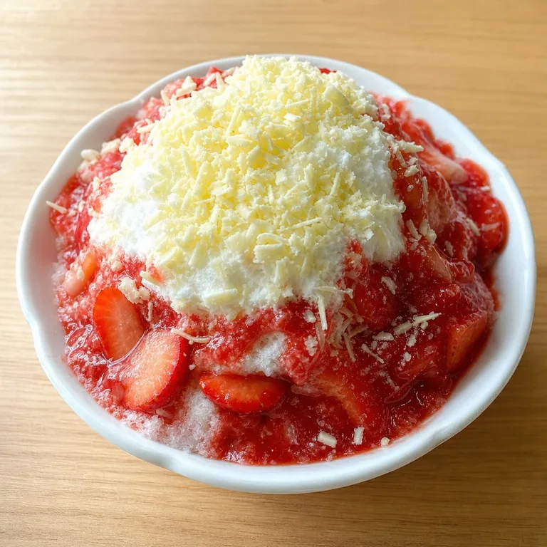 딸기치즈쿨빙수