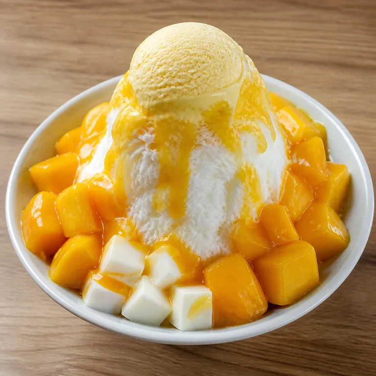망고아이스드림빙수