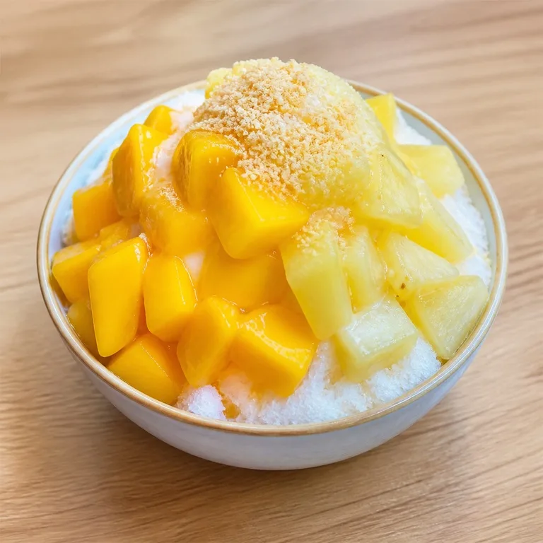 망고파인컵빙수