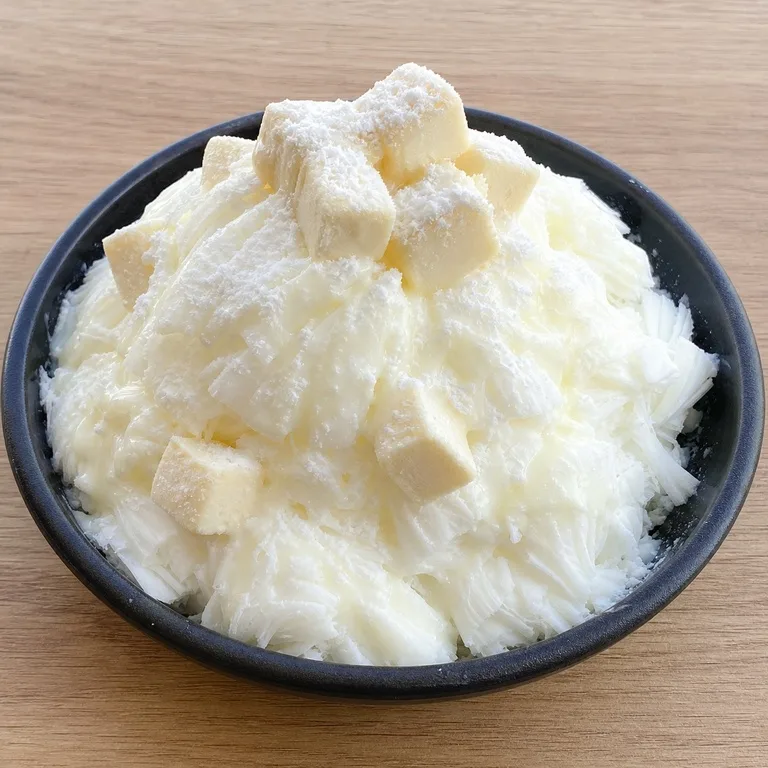 밀크눈꽃빙수