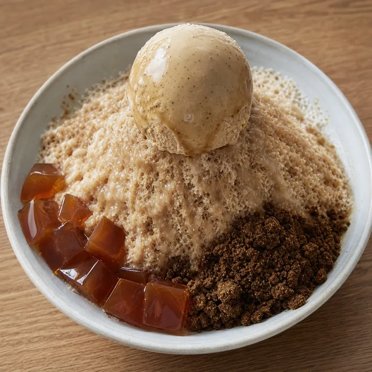 밀크티젤라또빙수