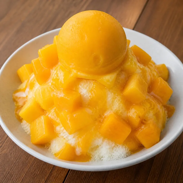 소르베망고빙수