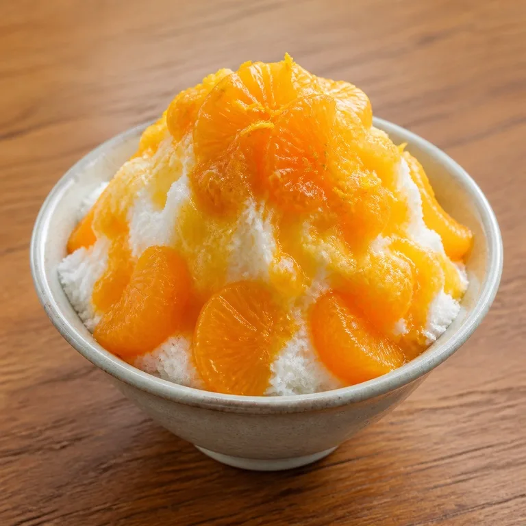 제주한라봉빙수