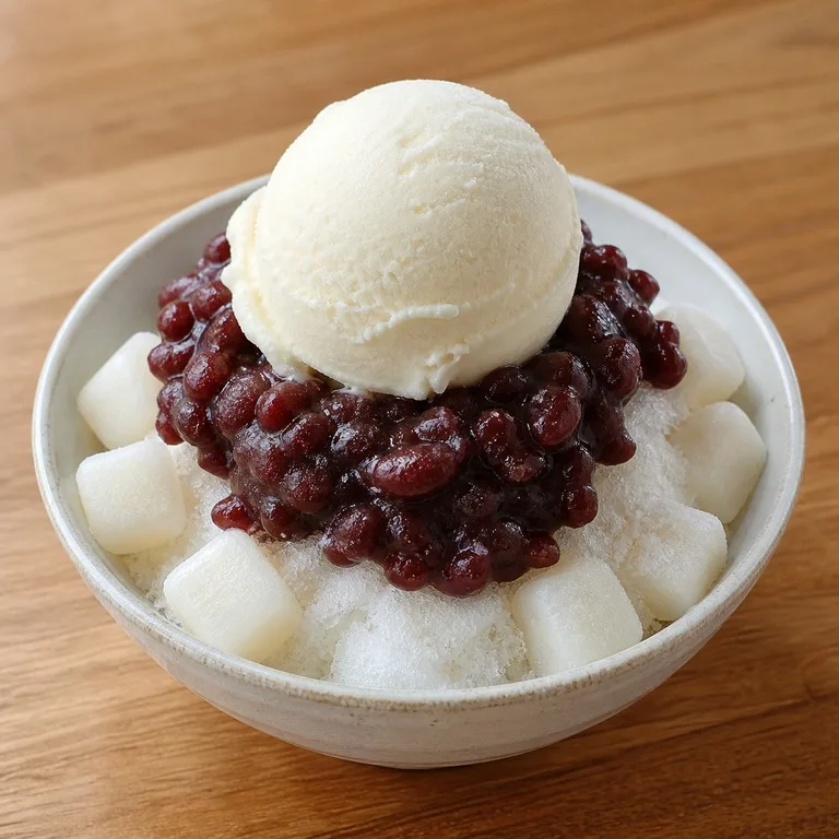 젤라또팥빙수