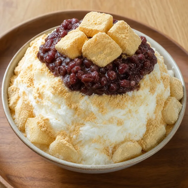 팥인절미눈꽃빙수
