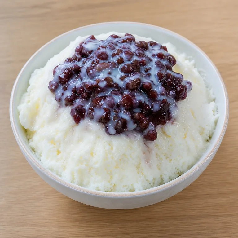 밀크팥빙수