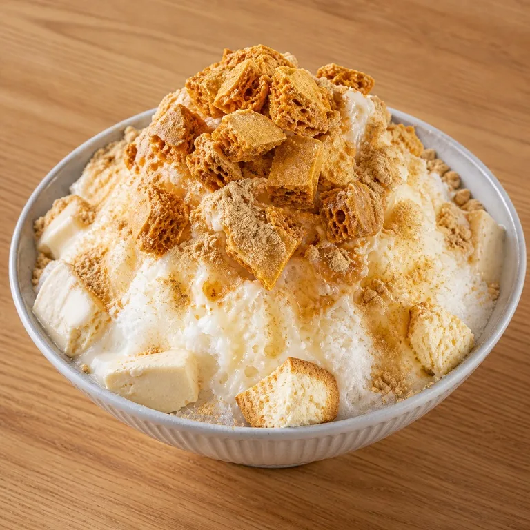 달고나마시빙빙수