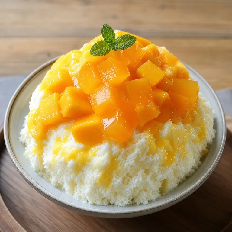 망고젤빙빙수