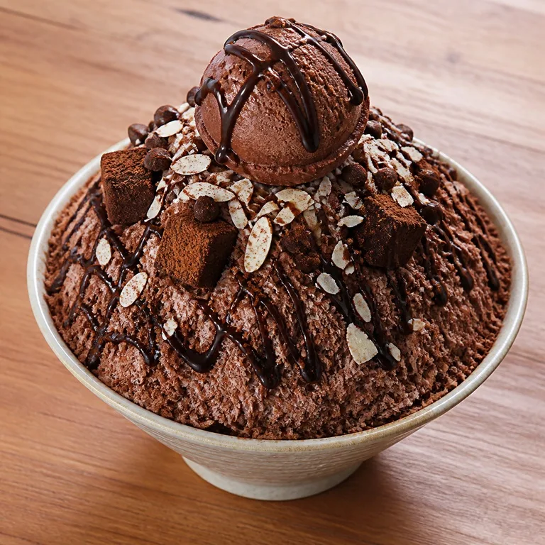 초코마시빙빙수