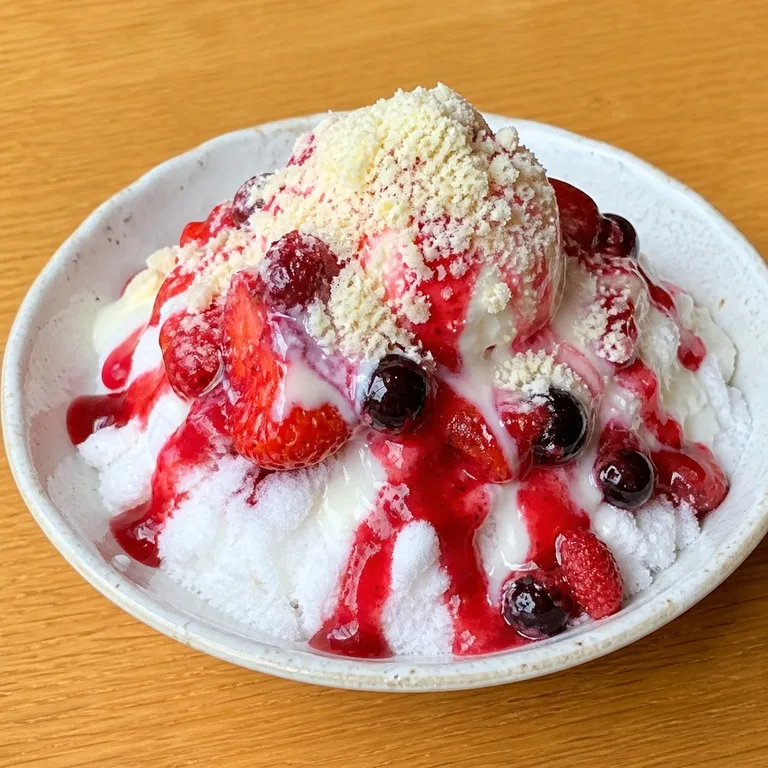 치즈베리젤빙빙수