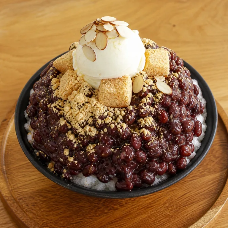 팥마시빙빙수