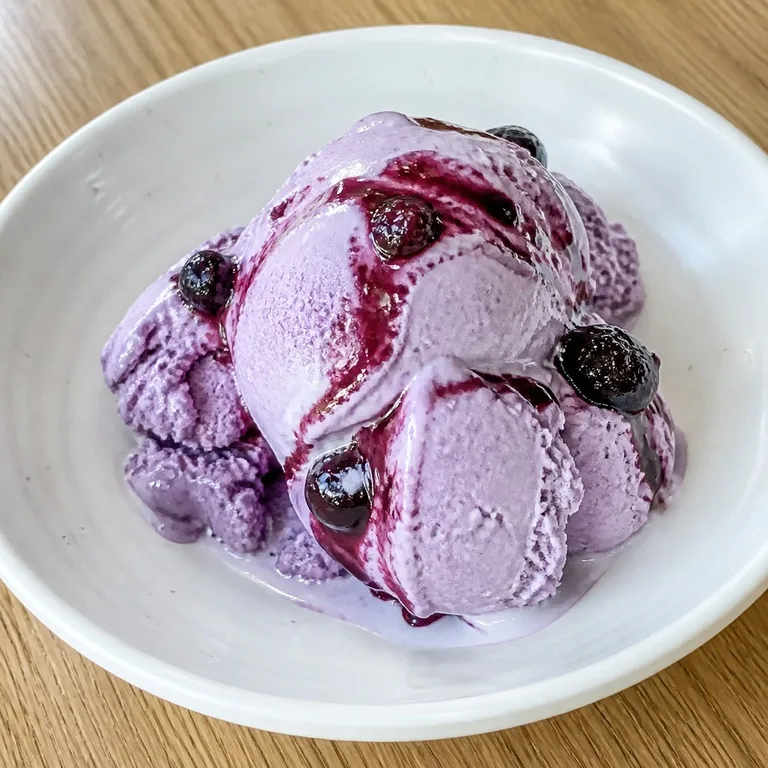 Peuruti Blueberry Aiseu Krim