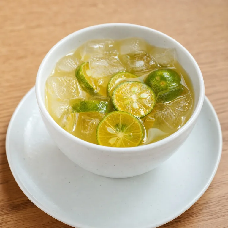 청귤차아이스