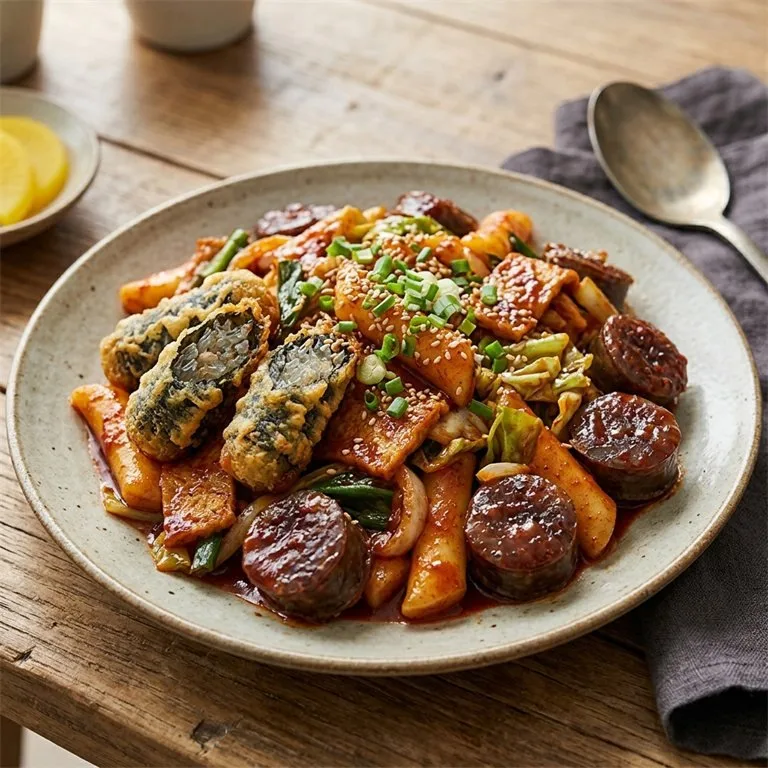 Gimmari Tteokbokki Sundae Beomuri