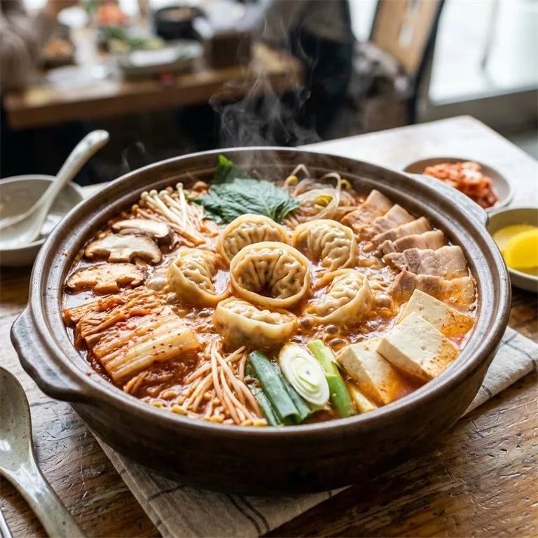 Gimchi Mandu Jeongol