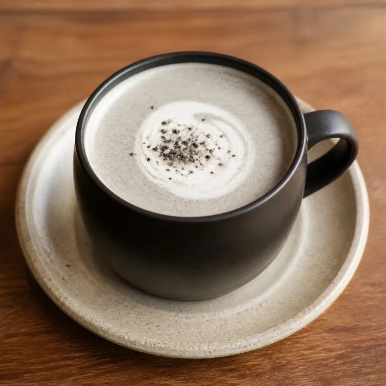 검은콩라떼핫