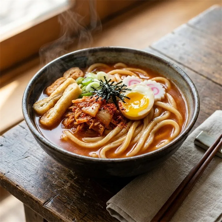 Udon Kimchi Hangat