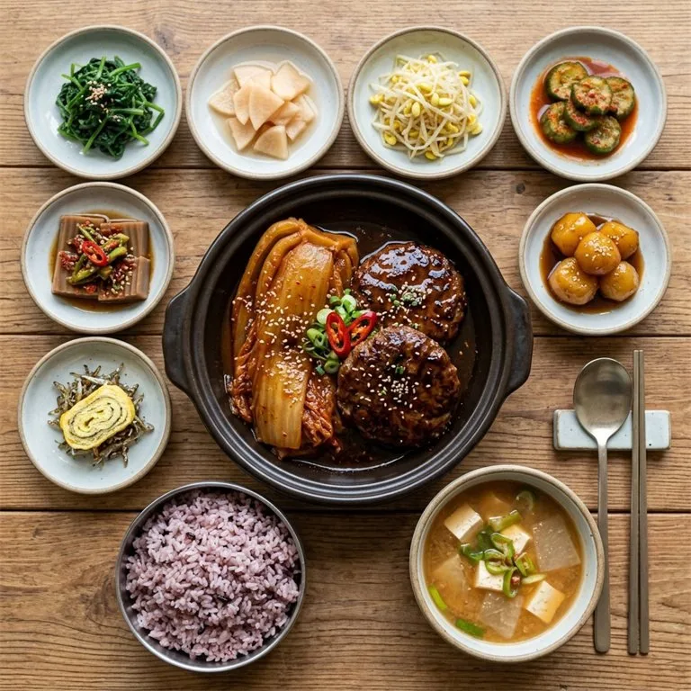 Kimchi Jjim Tteokgalbi Jeongsik