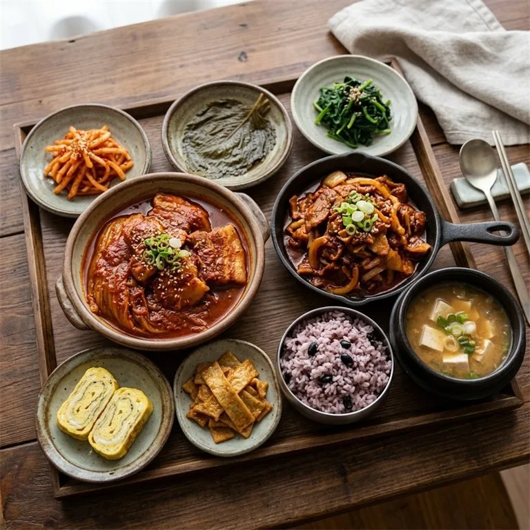 Kimchi Jjim Jeyuk Jeongsik