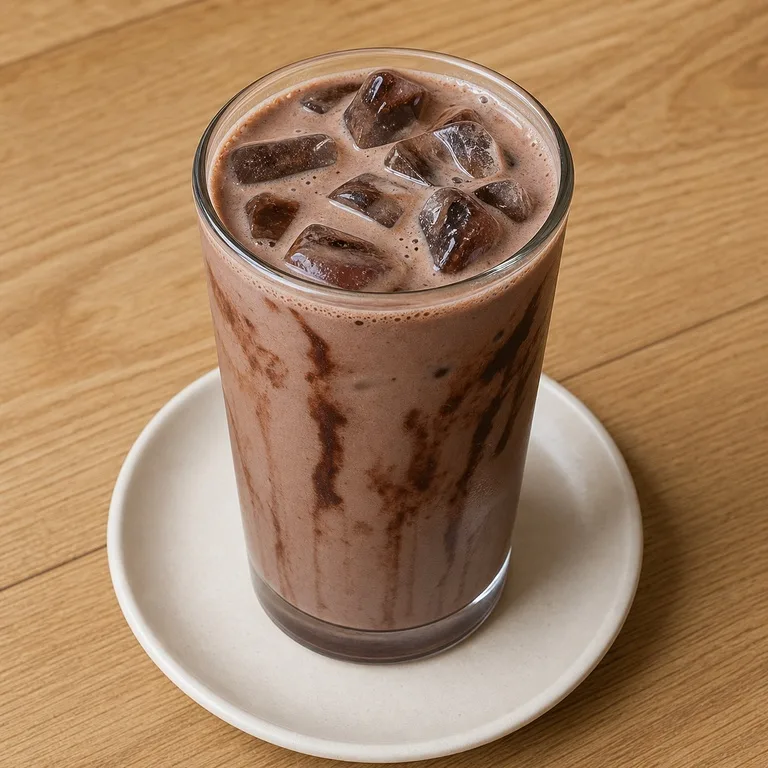 리얼초코라떼아이스