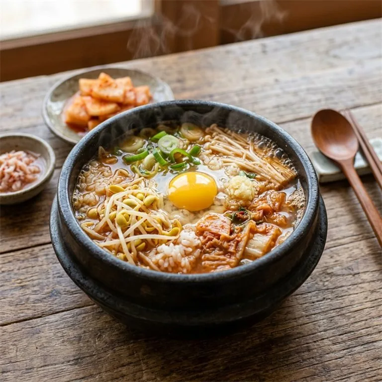 김치콩나물국밥