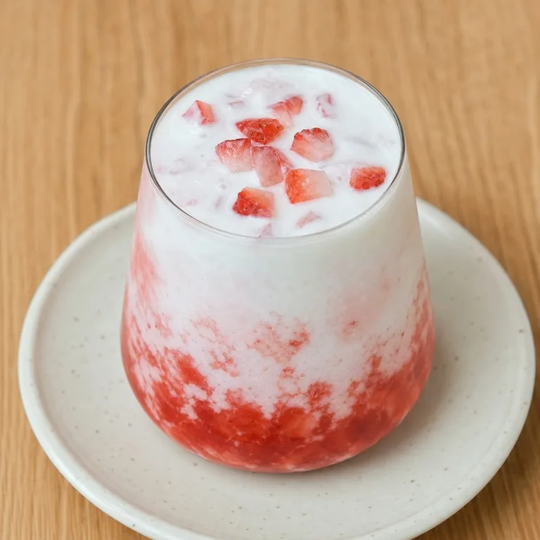 저칼로리딸기요거트라떼노슈거
