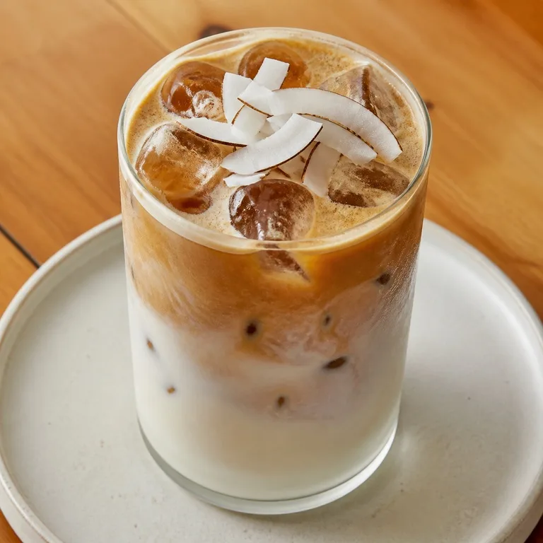 코코넛라떼아이스