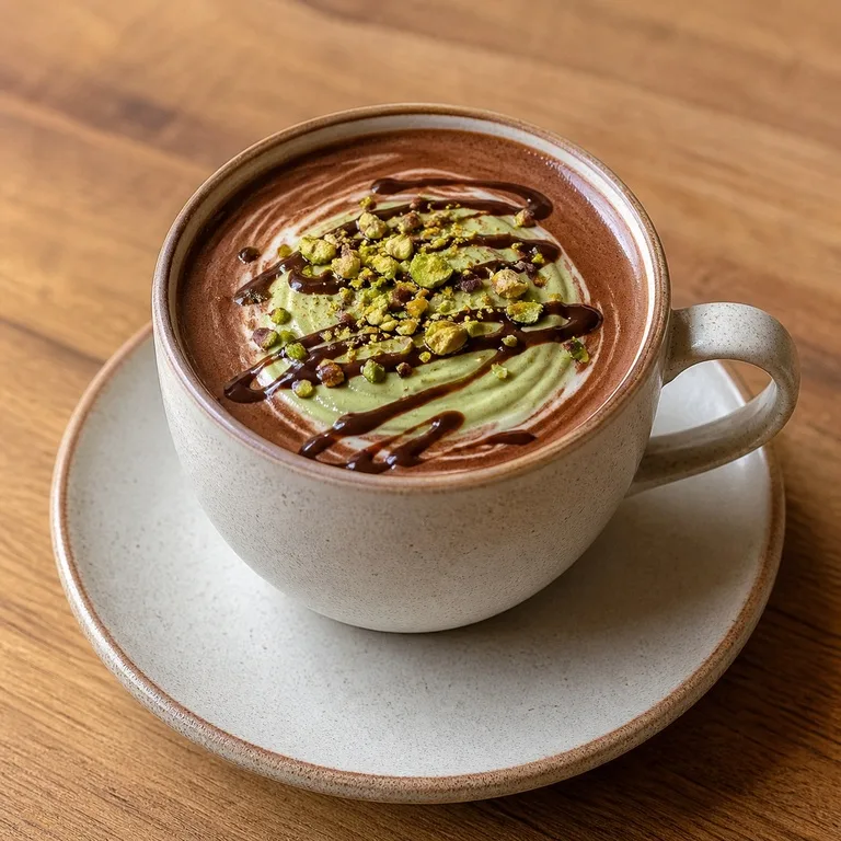 pistachiocoklatlattehot