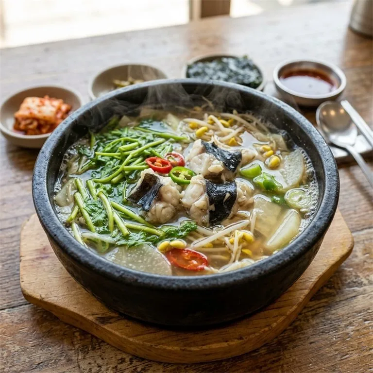 까치복국