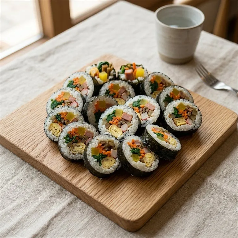 咖啡廳海苔飯捲