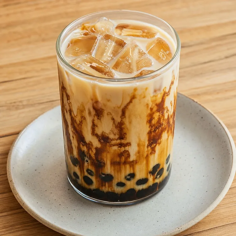 Té con leche Heukdang helado
