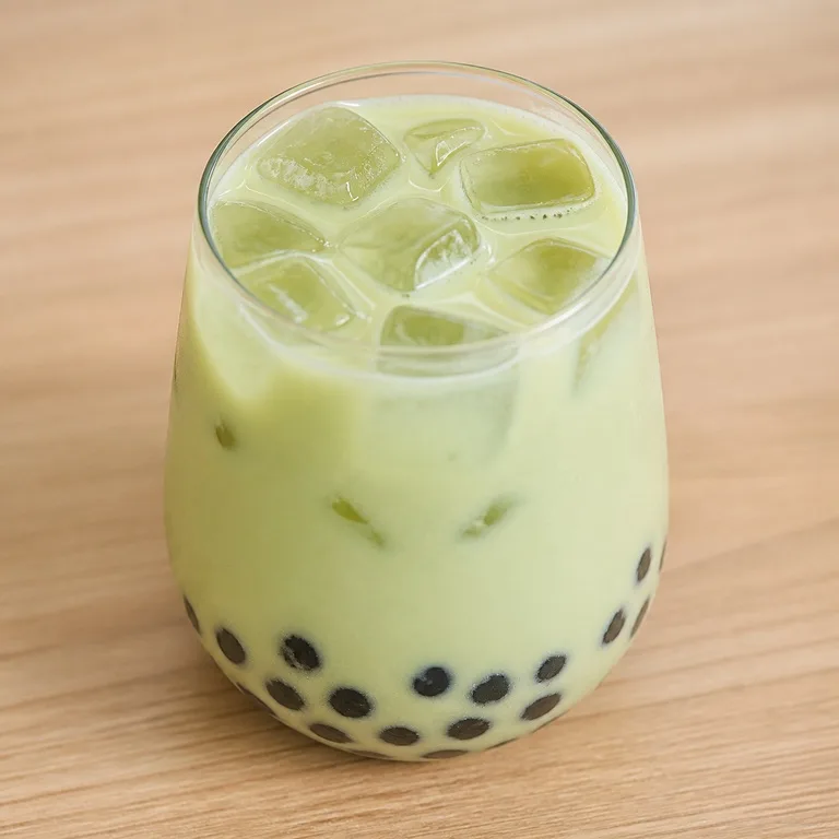 Té de burbujas de melón