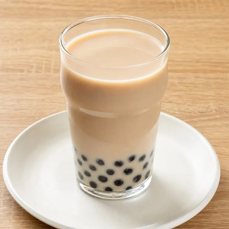 Té de burbujas con leche