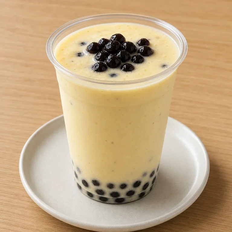 Té de burbujas de plátano