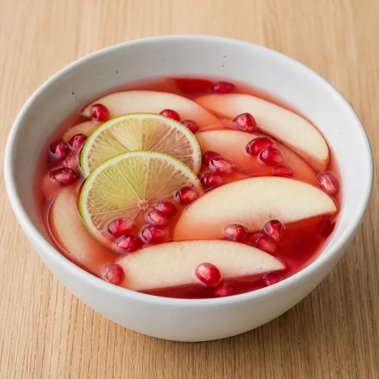 석류애플라임사과차