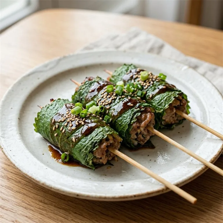 깻잎말이꼬치